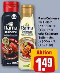 REWE Rama Culinesse oder Culinesse Butternote Angebot