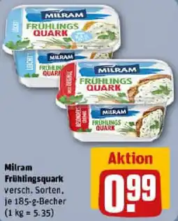 REWE Milram Frühlingsquark Angebot