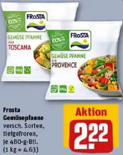 REWE Frosta Gemüsepfanne Angebot