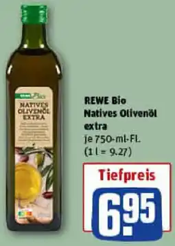 REWE REWE Bio Natives Olivenöl extra Angebot