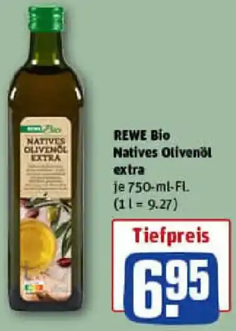 REWE REWE Bio Natives Olivenöl extra Angebot
