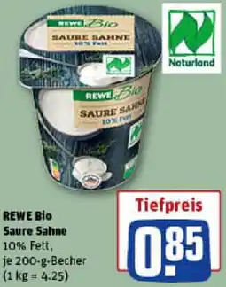 REWE REWE Bio Saure Sahne Angebot