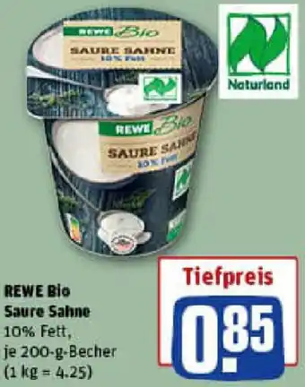 REWE REWE Bio Saure Sahne Angebot