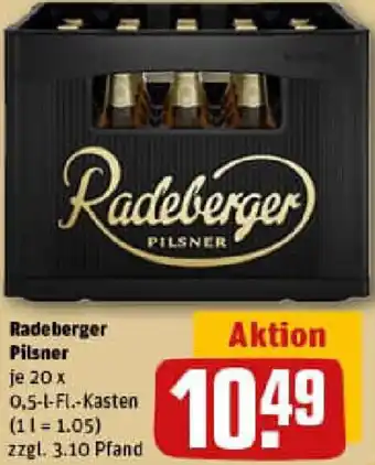 REWE Radeberger Pilsner Angebot