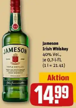REWE Jameson Irish Whiskey Angebot