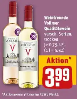 REWE Weinfreunde Vollmer Qualitätswein Angebot