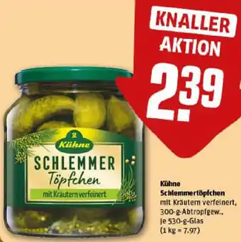 REWE Kühne Schlemmertöpfchen Angebot