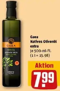 REWE Gaea Natives Olivenöl extra Angebot