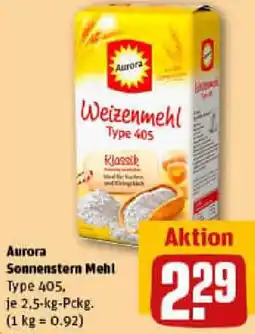 REWE Aurora Sonnenstern Mehl Angebot