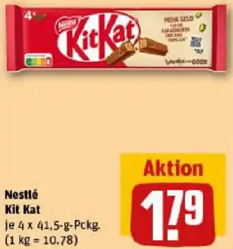 REWE Nestlé Kit Kat Angebot