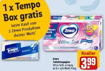 REWE Zewa Toilettenpapier Angebot