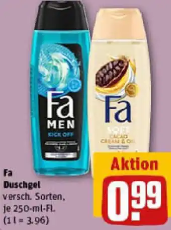 REWE Fa Duschgel Angebot