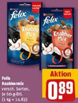 REWE Felix Knabbermix Angebot