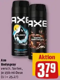 REWE Axe Bodyspray Angebot