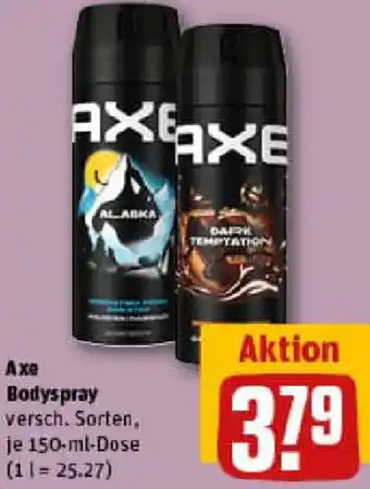 REWE Axe Bodyspray Angebot