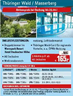 REWE Thüringer Wald / Masserberg Angebot