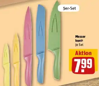REWE Messer bunt Angebot