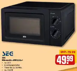 REWE SEG Mikrowelle MW2522 Angebot