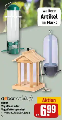 REWE dobar Vogelhaus oder Vogelfutterspender Angebot