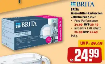 REWE BRITA Wasserfilter-Kartuschen Maxtra Pro 5+1 Angebot