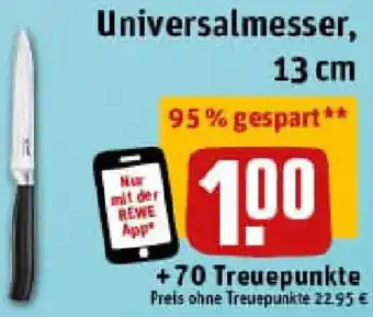 REWE Vivo Universalmesser, 13 cm Angebot