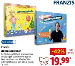 Lidl Franzis Adventskalender Angebot