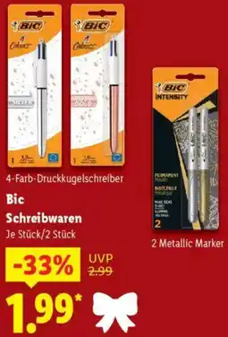Lidl Bic Schreibwaren Angebot
