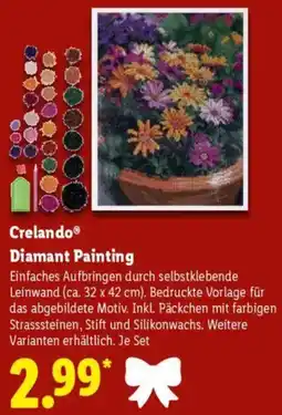 Lidl Crelando Diamant Painting Angebot