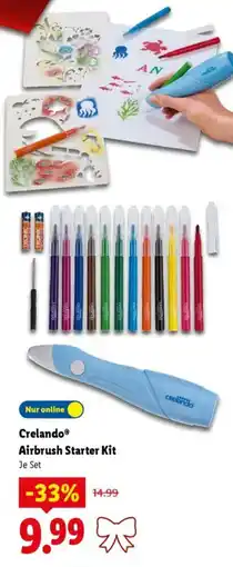 Lidl Crelando Airbrush Starter Kit Angebot
