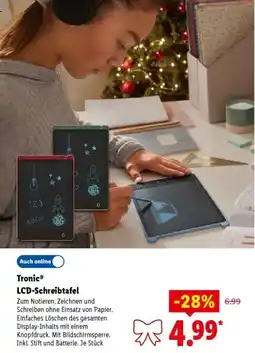 Lidl Tronic LCD-Schreibtafel Angebot