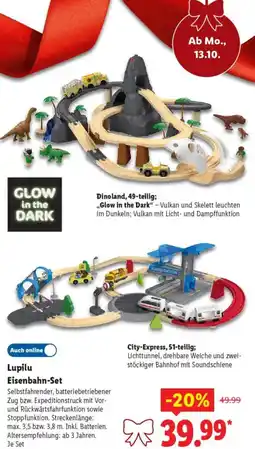 Lidl Lupilu Eisenbahn-Set Angebot