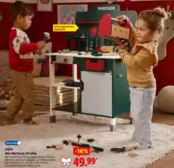 Lidl Lupilu Holz-Werkbank, 74-teilig Angebot