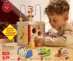 Lidl Lupilu Holz-Motorikspielzeug Angebot