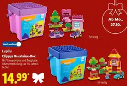 Lidl Lupilu Clippys Bausteine-Box Angebot
