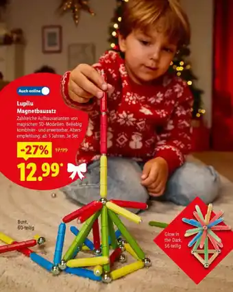 Lidl Lupilu Magnetbausatz Angebot