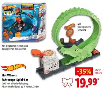 Lidl Hot Wheels Fahrzeuge-Spiel-Set Angebot