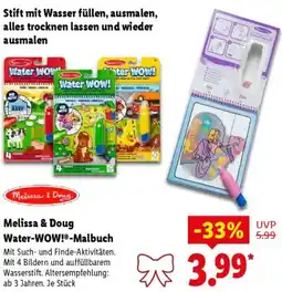 Lidl Melissa & Doug Water-WOW! Malbuch Angebot