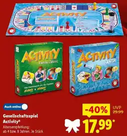 Lidl Gesellschaftsspiel Activity Angebot