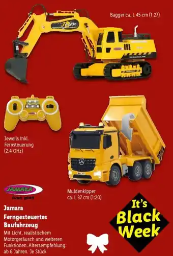 Lidl Jamara Ferngesteuertes Baufahrzeug Angebot