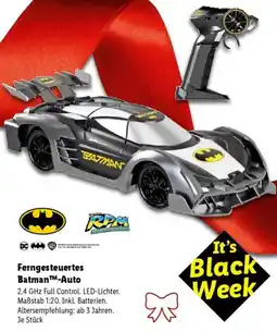 Lidl Ferngesteuertes Batman Auto Angebot