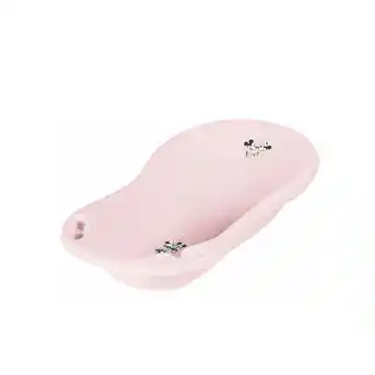 Netto Marken-Discount Lorelli Babybadewanne Comic 84 cm lang ergonomische Form Ablagefächer ab Geburt pink Angebot