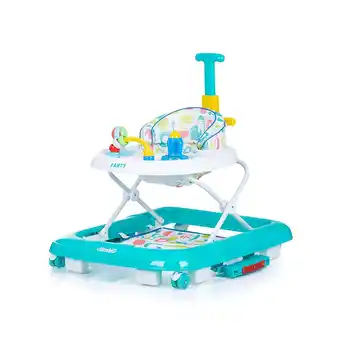 Netto Marken-Discount Chipolino Lauflernwagen 4 in 1 Party Wippe, höhenverstellbar, Stopper, klappbar grün Angebot