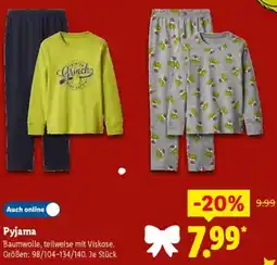 Lidl Pyjama Angebot