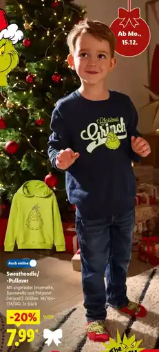 Lidl Sweathoodie/ Pullover Angebot