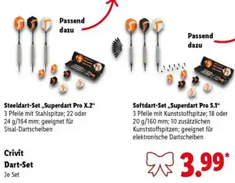 Lidl Crivit Dart-Set Angebot