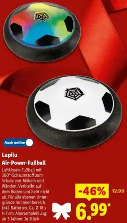 Lidl Lupilu Air-Power-Fußball Angebot