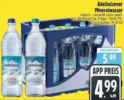Edeka Adelholzener Mineralwasser Angebot