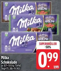 Edeka Milka Schokolade Angebot