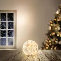 NKD LED-Glas-Kugel mit Timerfunktion, ca. Ø 12 cm Angebot