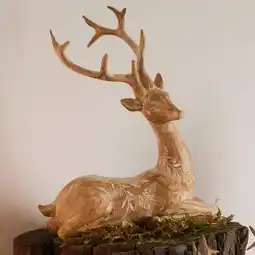 NKD Deko-Hirsch-Figur, ca. 15x6x17cm Angebot